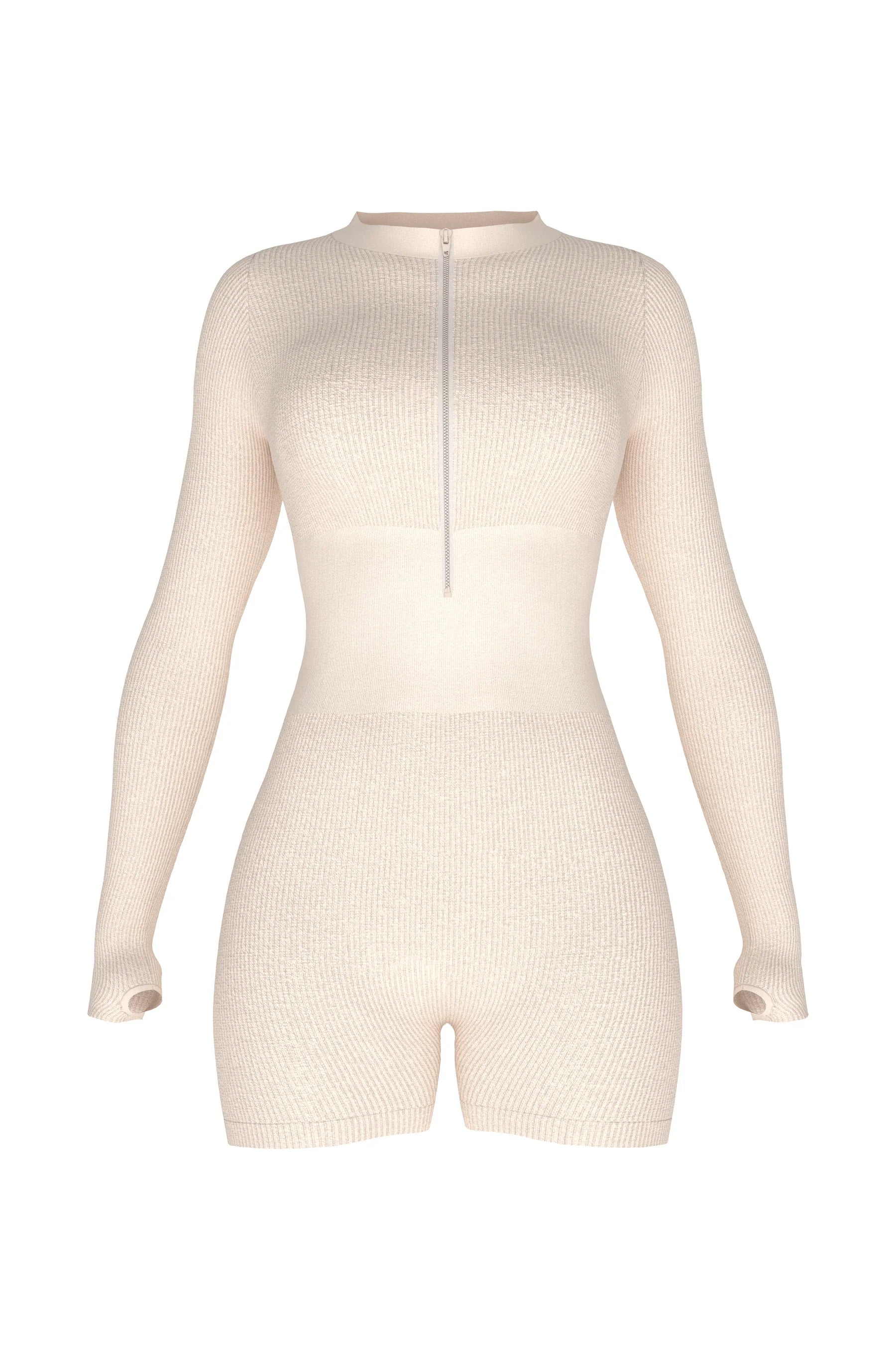 Enterizo Zipper Ritual – Manga Larga