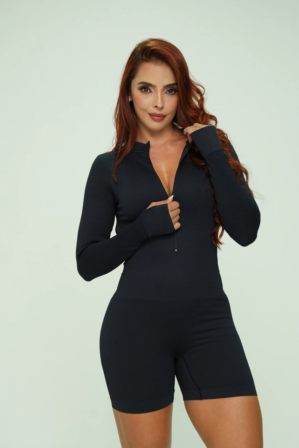 Enterizo Zipper Ritual – Manga Larga